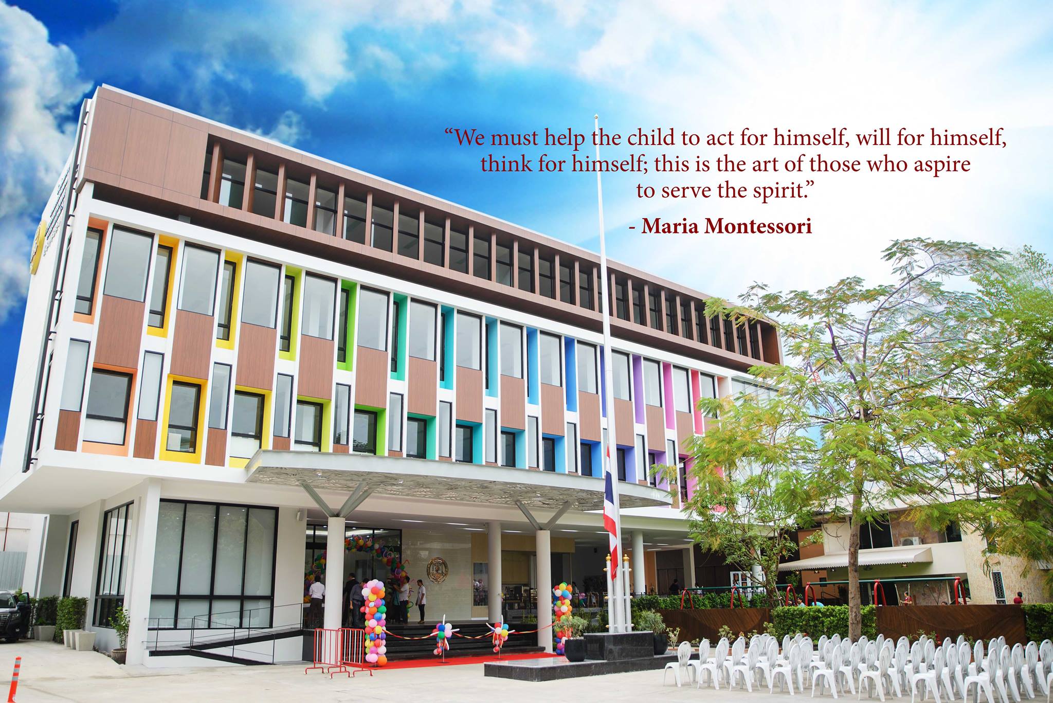 Montessori Academy Bangkok International School' profile cover